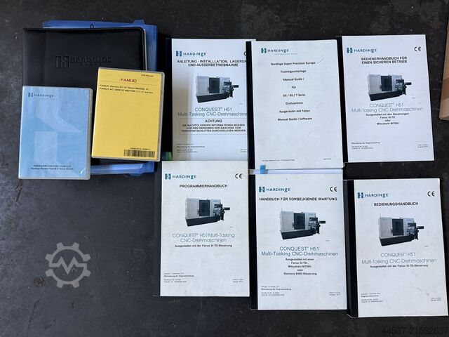 CNC-Drehmaschine Hardinge Conquest H 51