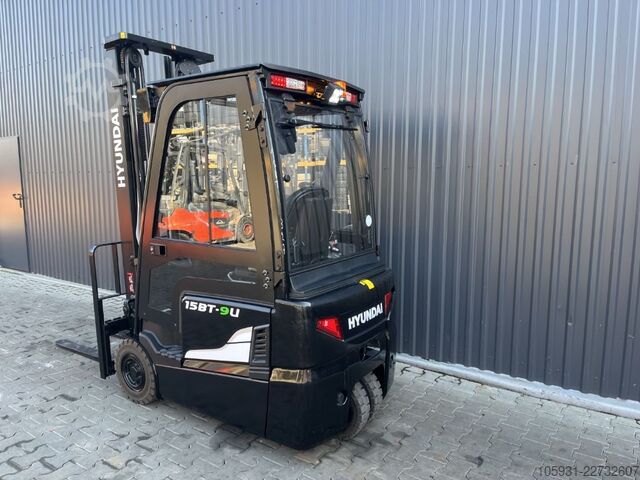 Electric 3-wheel forklift Hyundai 15BT-9U
