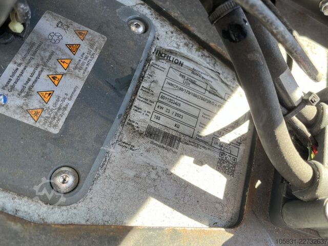 Electric 3-wheel forklift Linde E12-02