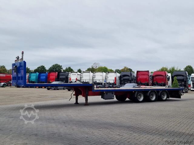 Semi low-loader Lecitrailer Semi 3 axle - BPW Axle - Twist locks