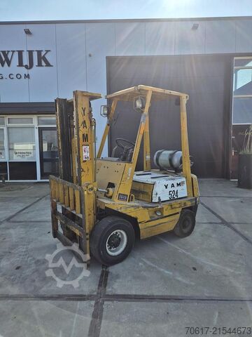 Yam FG15 Baujahr 1982, 1500 kg Tragkraft, LPG-Antrieb Yam FG15 1500kg lpg