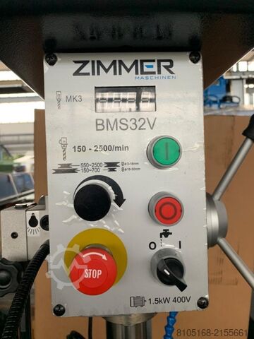 Säulenbohrmaschine ZIMMER BMS 32 V