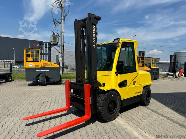 Forklift Hyster H 5.5 XM // Full cabin // Only 6135 hour