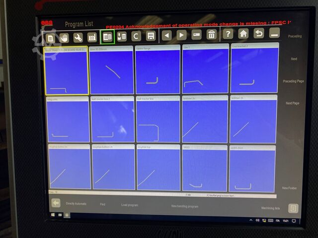 Press brake Morgan Rushworth PBXS CNC 4100320