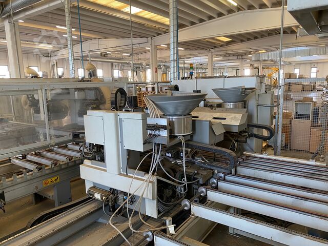 Drilling, milling and dowel insertion center BIESSE FTT + FTT + FHT