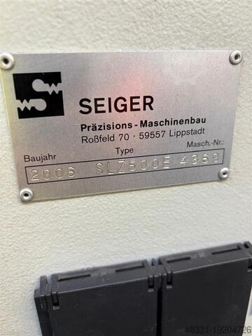 Drehmaschine - zyklengesteuert SEIGER SLZ500E