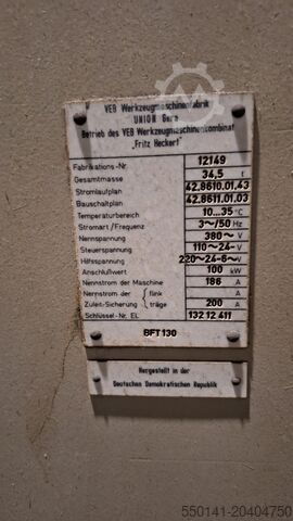 Horizontales Bearbeitungszentrum UNION BFT130