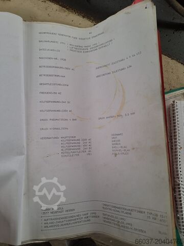 Härteanlage - Induktion Hüttinger