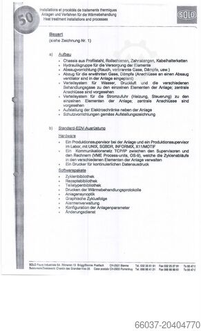 Komplette Härtelinie Glockenofen SOLO 207FG-60/70