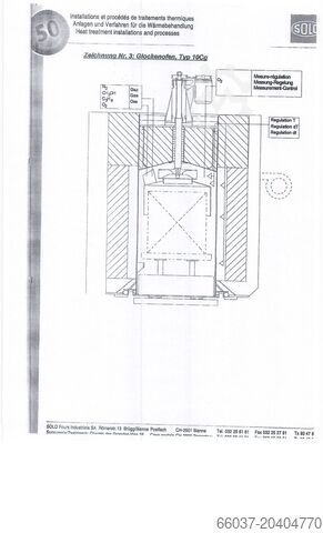 Komplette Härtelinie Glockenofen SOLO 207FG-60/70