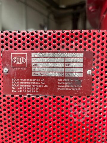 Gasnitrierofen SOLO SMARTHERM 60 90 6PG