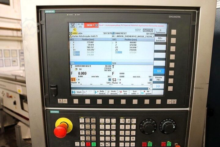 CNC-Dreh- und Fräszentrum SPINNER TD 42 Triplex
