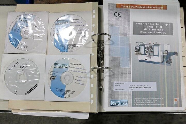 CNC-Dreh- und Fräszentrum SPINNER TD 42 Triplex