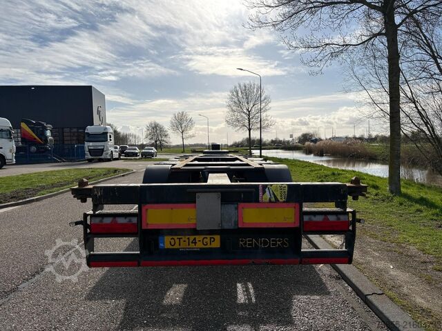 Containertransport Renders 3AFCST08 Multichassis / Extendable / SAF Axles ...