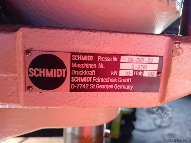 Pneumatische Presse SCHMIDT