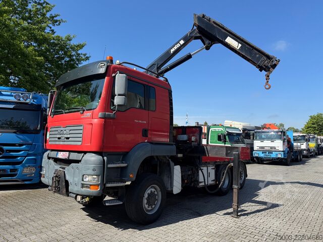 Truck mounted crane MAN TGA 28.430 6X4-4 Kran MKG 201 a3