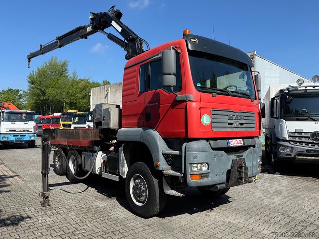 Truck mounted crane MAN TGA 28.430 6X4-4 Kran MKG 201 a3