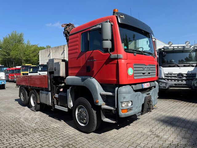 Truck mounted crane MAN TGA 28.430 6X4-4 Kran MKG 201 a3