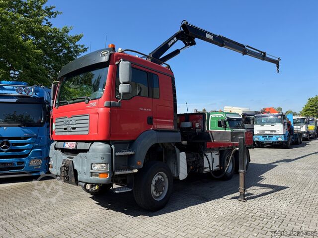 Truck mounted crane MAN TGA 28.430 6X4-4 Kran MKG 201 a3