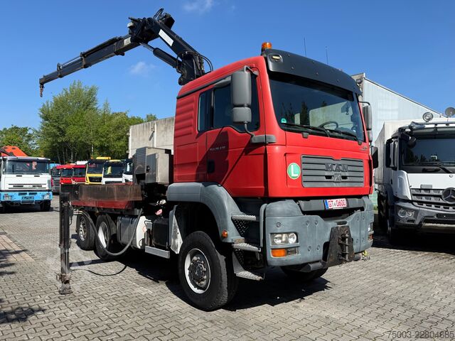 Truck mounted crane MAN TGA 28.430 6X4-4 Kran MKG 201 a3