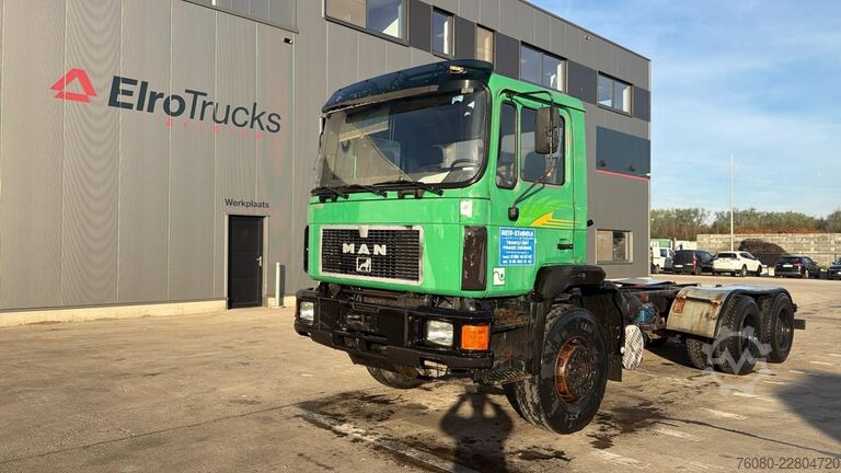 Chassis cab MAN 26.272 (MANUAL PUMP / POMPE MANUELLE / LAMES / ...