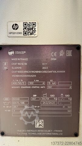 Chiller Trane CXAF190SE SN
