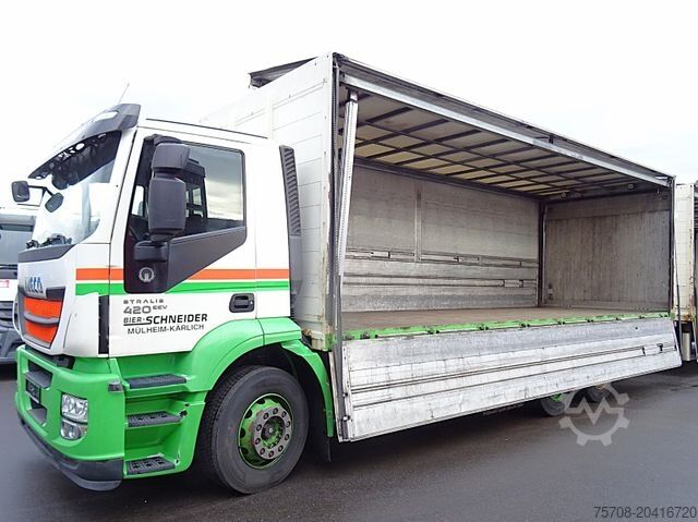 Beverage truck IVECO 260 S 42*kpl. Zug*2x LBW*Lift/Lenk*Ret.*38 Pal.