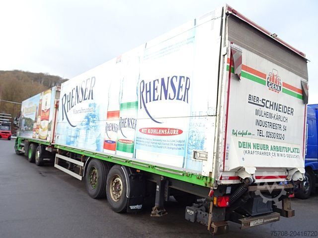 Beverage truck IVECO 260 S 42*kpl. Zug*2x LBW*Lift/Lenk*Ret.*38 Pal.