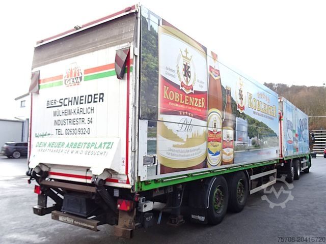 Beverage truck IVECO 260 S 42*kpl. Zug*2x LBW*Lift/Lenk*Ret.*38 Pal.