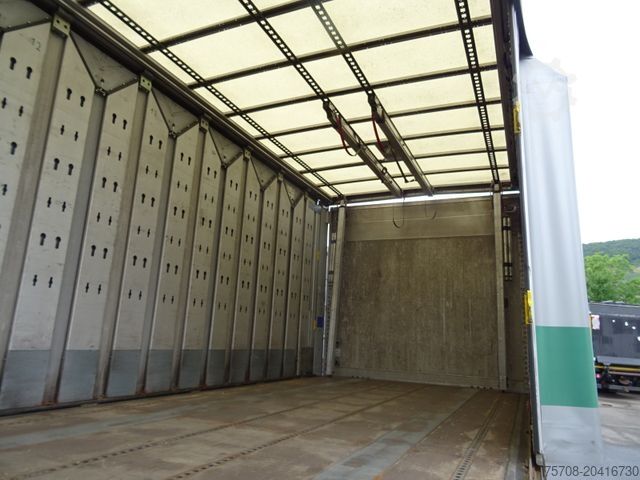 Open semitrailer with tarp KÖGEL 3 Achs Orten SafeServer*2,5 to LBW*BPW*Lift*Zert