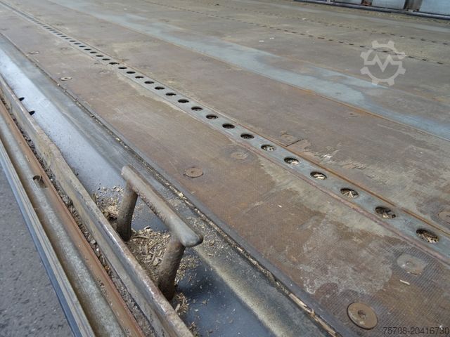 Open semitrailer with tarp KÖGEL 3 Achs Orten SafeServer*2,5 to LBW*BPW*Lift*Zert