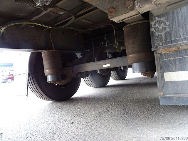 Open semitrailer with tarp KÖGEL 3 Achs Orten SafeServer*2,5 to LBW*BPW*Lift*Zert