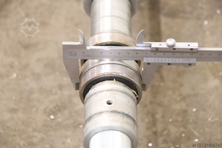 Rollenträger für Verpackungsmaschine unbekannt Ø 75 x 1810 mm