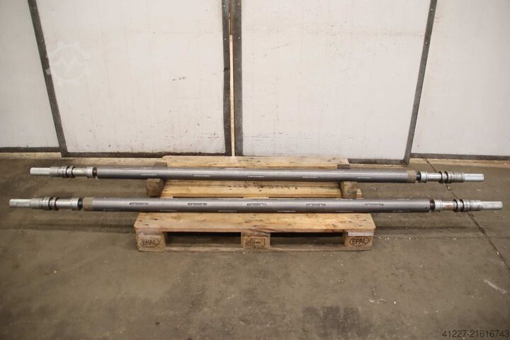 Rollenträger für Verpackungsmaschine unbekannt Ø 75 x 1810 mm