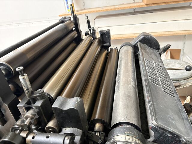 Buchdruckmaschine Heidelberg GT A3