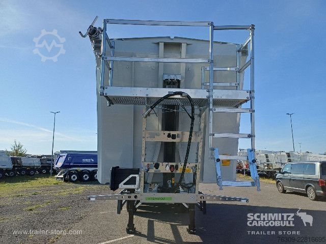 Kipper Auflieger Schmitz Cargobull Kipper Stahlrundmulde 52m³