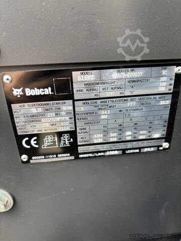 Elektrisch – 3 Räder Bobcat B16NT Li-lon