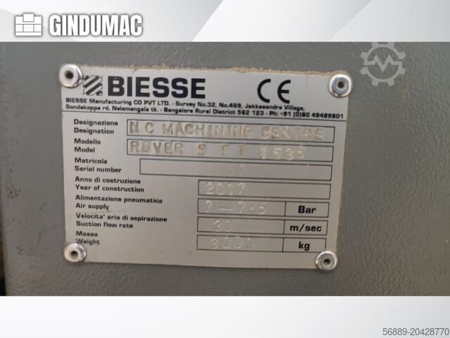 CNC-Holzbearbeitungszentrum BIESSE Rover S FT 1536