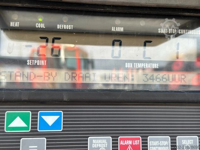 Kühl-/Tiefkühltransport Schmitz Cargobull SKO 24/L CARRIER VECTOR 1950 MT D/E / DISCBRAKE...