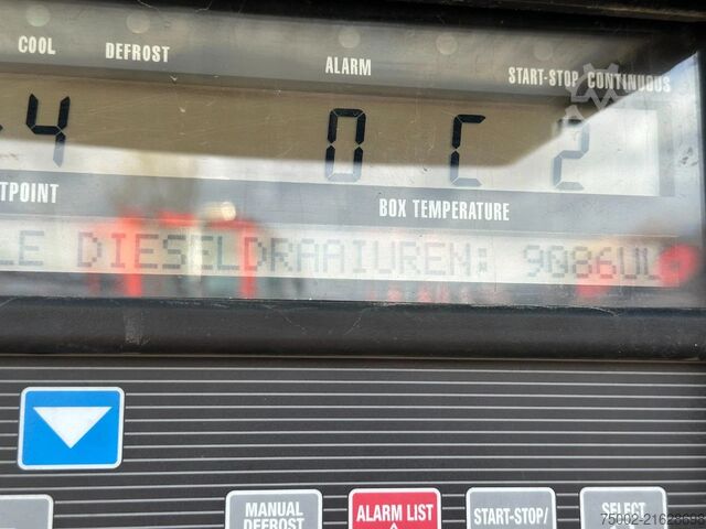 Kühl-/Tiefkühltransport Schmitz Cargobull SKO 24/L CARRIER VECTOR 1950 MT D/E / DISCBRAKE...