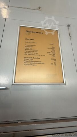 Transfer press Krupp PST-0-II 120-500/1+6/450/500 NC