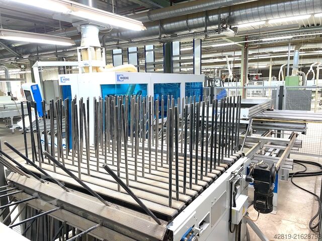 Bearbeitungszentrum mit Durchlauf Weeke BHX 500