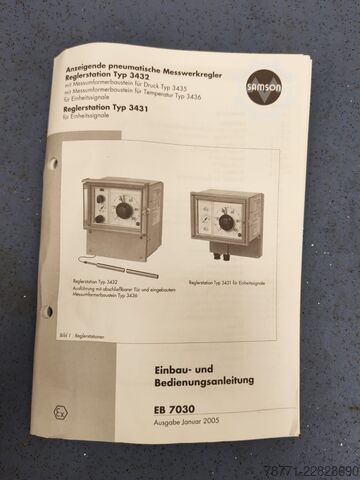 Steuerungsstation Samson Type 3432