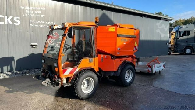 Sonstige HOLDER C345 inkl. Stoll Aufbausauger & Pritschenaufbau