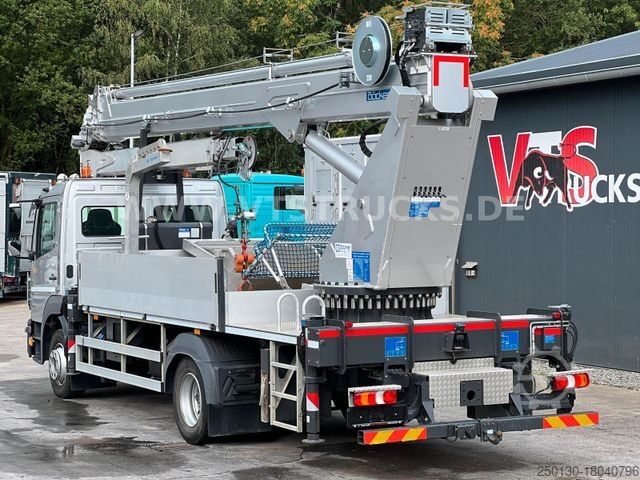 Truck mounted crane MERCEDES-BENZ Atego 1223 4x2 Böcker-Dachdeckerkran