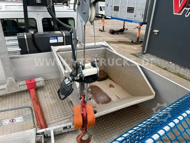 Truck mounted crane MERCEDES-BENZ Atego 1223 4x2 Böcker-Dachdeckerkran