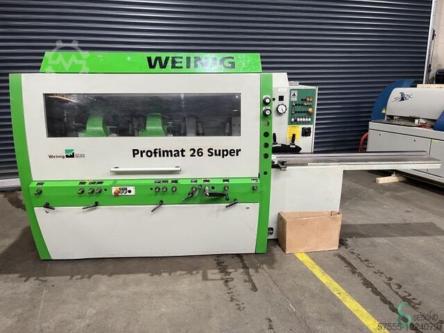 Four sided planers  Weinig Profimat 26 Super 2002 Weinig Profimat 26 Super