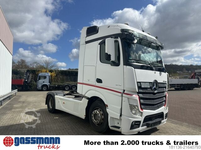Standard SZM Mercedes-Benz Actros 1845 LS 4x2, StreamSpace, Kipphydraulik