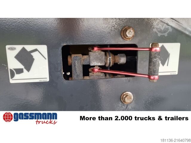 Kipper Auflieger Meiller MHKS 44/2, Halfpipe ca. 25 cbm, hydr. Heckklappe