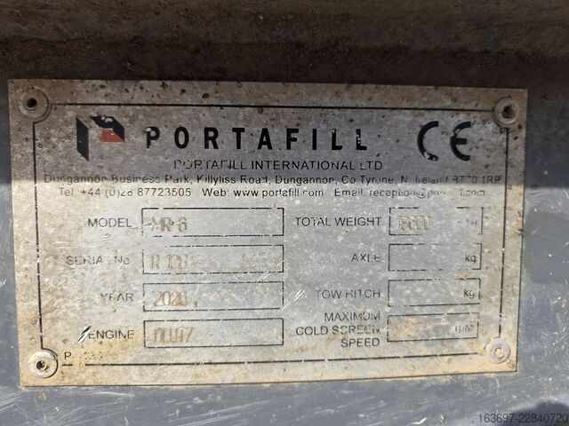 Siebanlage Portafill MR-6